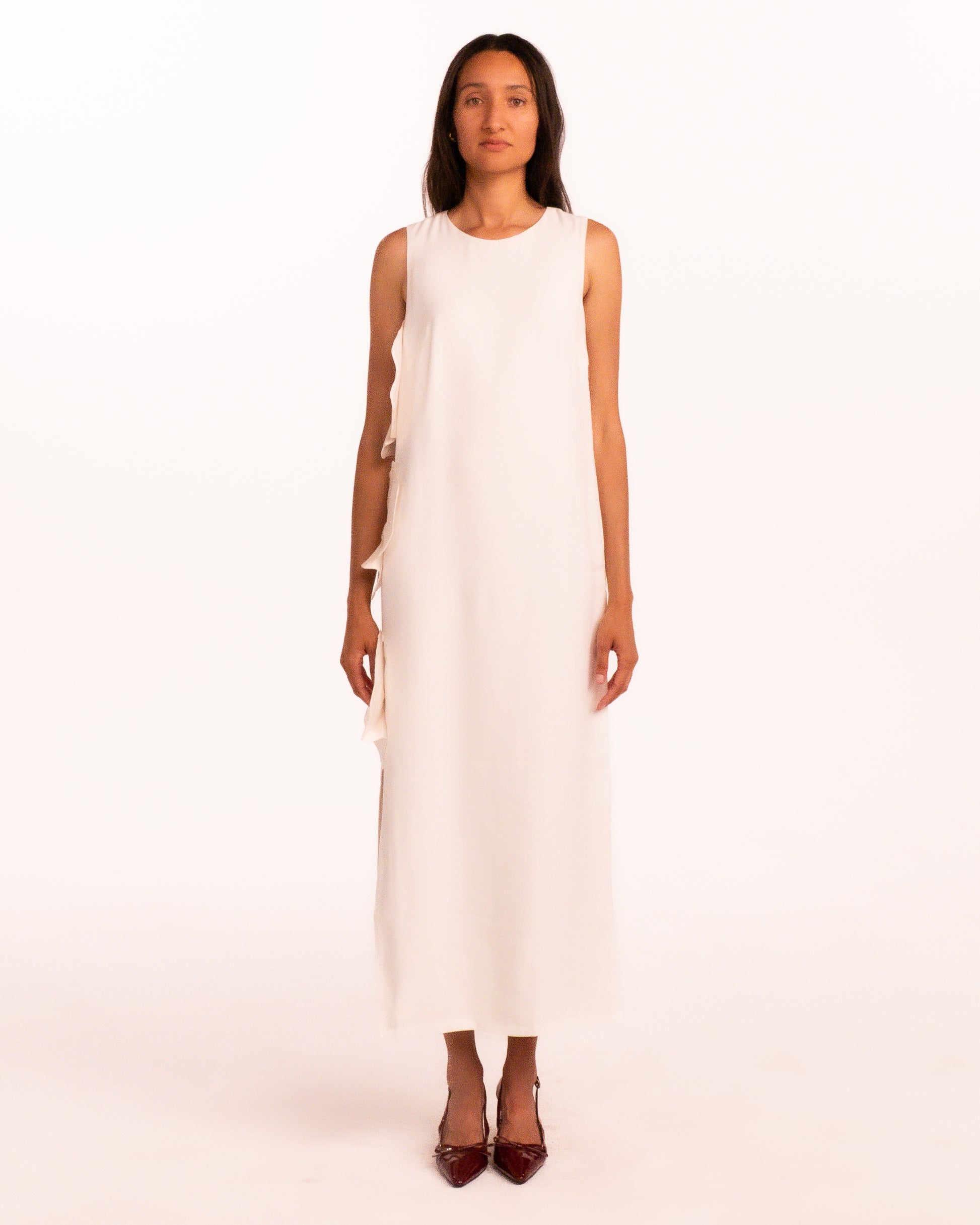 Kaia Dress in Ivory HOLLI Kaia Dress in Ivory HOLLI