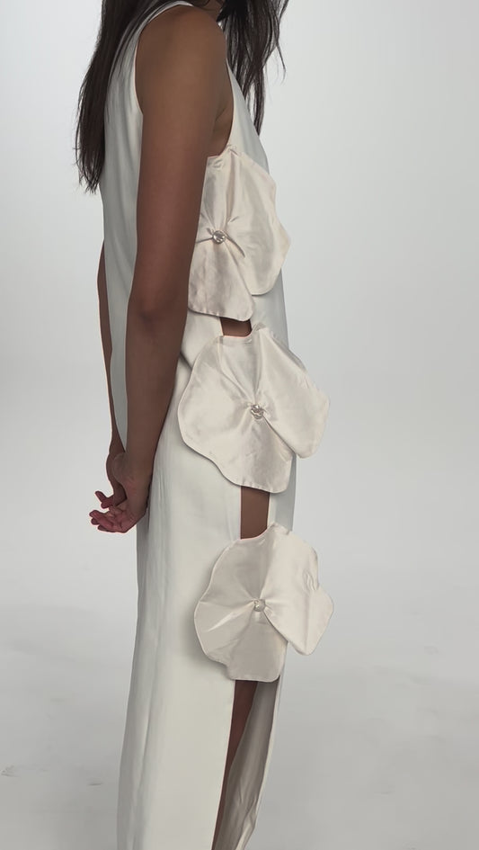Kaia Dress in Ivory